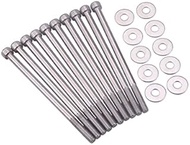 STAINLESS STEEL LS1 INTAKE MANIFOLD BOLTS KIT LSX LS2 LS3 LS6 CAMARO CORVETTE GM