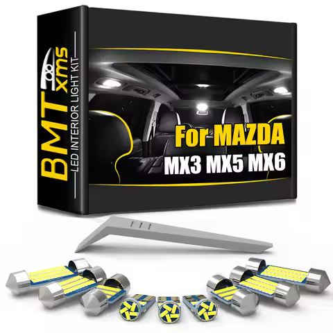 BMTxms Canbus LED Interior Light Kit For Mazda MX3 MX6 MX5 Miata NA NB NC ND 1992 1996 1998 2002 200