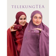 TELEKUNG TEA | THE POCKET TEA Travel Telekung + Mini Pouch Bag