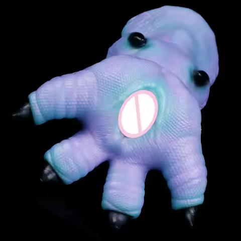 GEEBA Fantasy Cute Beast Paw Male Masturbator Soft Silicone Stroker Sleeve For Men Tight Vagina Adul