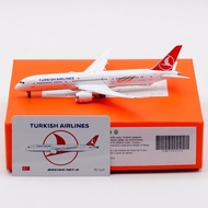 Air Plane JC Wings 1: 400 Airplane Model Alloy Turkish Airlines B787-9 TC-LLF Wing Version
