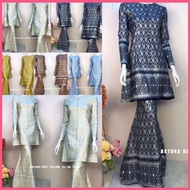 Astona Exclusive Kurung Pahang Songket Printed Skirt Mermaid Kurung Moden Baju Tunang Kahwin Baju Ra