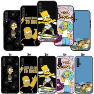 Case for Huawei Nova 2 Lite 7 SE Y6 Y7 Prime P Smart S Z COI78 Simpsons