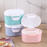 Rays of Sunshine Large Capacity Baby Milk Powder Can Airtight Storage Box Barrel
