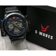 S-Waves Digital Analogue Watch 2/8.21