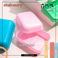 BAR SOAP HOLDER BATHROOM BAR SOAP BOX COLORED PLASTIC BAR SOAP CONTAINER