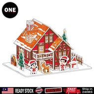 Mainan Jigsaw Puzzle 3D Mainan Pendidikan Awal Pendidikan Kanak-kanak DIY Puzzle Jigsaw 3D