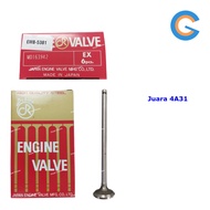 Engine Valve EX Juara 6pcs DOKURO Japan PROTON MD163942 EMB-5381