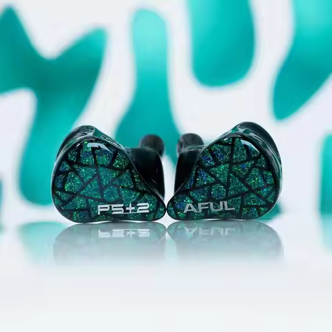 AFUL Performer 5+2/7 IEMs, 1 Micro Planar+2DD+4BA in-Ear Monitor with 3D Printed Acoustic Tube Struc