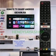 (promo) remote tv sharp smart tv / sharp android