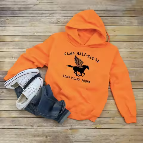 Camp Half Blood Hoodies Percy Jackson Hoodies Camp Graphic Shirt Camp Lover Shirt Men Women Unisex A