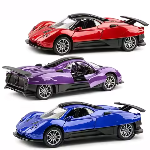 1/32 Scale Alloy Commercial Vehicle Model Inertia Drive Door Opens Durable Collectible Car Display