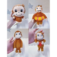 Curious George plush/ keychain SKC82 preloved plush doll soft toy plushie
