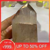 1 Trụ  thạch anh nguyên bản ( thật) nh bóng dùng trang trí nhà cửa nặng 240g (D22) dùng làm trang tr