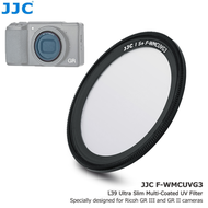 JJC Aluminium Square Lens Hood Shade for Ricoh GR III GRIII GR3 GR IIIx GRIIIx GR3x Camera