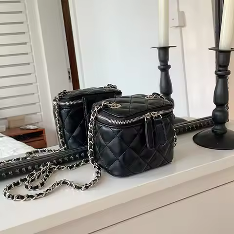 Mini Lingge Shoulder Bag Luxury Designer Bags For Women 3 Fashion Chains Crossbody Bag Box Handbags 
