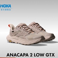 HOKA Women's ANACAPA 2 GTX Wear-Resistant Outdoor Mid-Low Cut Hiking Shoes