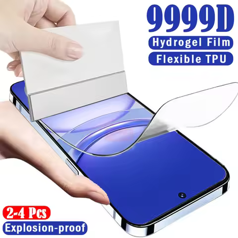 2-4Pcs Hydrogel Film For Huawei Nova 12 Lite 11 10 9 8 SE 5T Screen Protector For Huawei Y9S Y9A Y7A