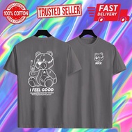 COD，2024 t shirt,Feel Good Bear Baggy T-shirt Baggy Baggy Raki Unisex shirt T Male Virus Shirt Luffy