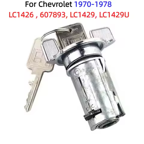 Ignition Switch Cylinder For Chevrolet GMC 70-78 With Bolt Include 2 Keys LC1426
