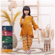 SET WAKA WAKA ANAK PEREMPUAN BAHAN RAYON PREMIUM
