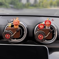 星星人出风口车载薰创意   小可爱汽车空调车内装饰品女  装饰Star people air outlet car fumigation creative small