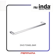 Inda Divo Towel Bar 1518CR  30/60CM Bathroom Bedroom Towel Holder Hanging Clothes
