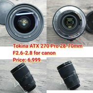 Tokina ATX 270 Pro 28-70mm