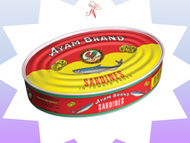 Ayam Brand Ikan Sardin Oval 215g/425g Huat Tiong