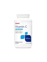 GNC  高含量 緩釋 維他命C 1000毫克 180粒 素食片劑 
