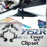 Yamaha LC135 V8 Y15ZR Clip Set With 3D Double Tape on side coverset Clip Kepak Coverset Holder