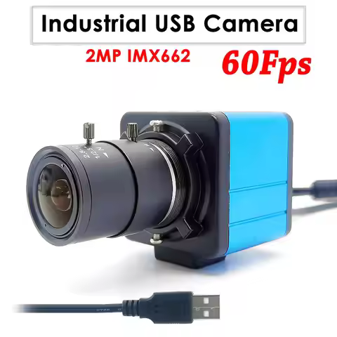 60Fps HD 1080P IMX662 USB Camera 2 Megapixel 1920*1080 0.001Lux Starlight Low illumination Video Web