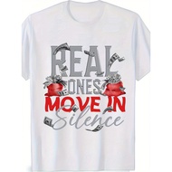 Men'S Tee - Striking Currency Design, Playful And Motivational Style - Summer Men'S Trendy Short Sle