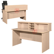 4ft 5ft 6ft Reception Counter Table / Cashier Counter Table / Receptionist Table / Meja Kaunter