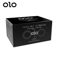 OLO 001 Ultra Thin Anatomic Condoms Hyaluronic Acid (10 Pcs)