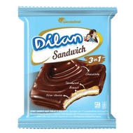 DILAN CHOCOLATE SANDWICH 16gr BISCUITS COOKIES GARUDA FOOD PRODUCT 3 in 1 WAFER CAKES CHILDREN'S SNA