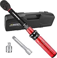 ATsafepro Torque Wrench 3/8 inch, 3-25 Nm Torque Wrench Bicycle with 10 cm Extension and 3/8 Inch to