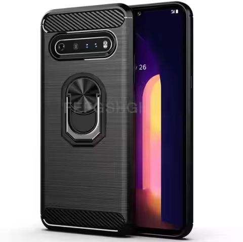 TPU Carbon Fiber Cover For LG K50s K50 G8X V30S V35 V40 V50 Q70 G7 G8 V60 ThinQ 5G Stylo 6 5 Q60 Mag