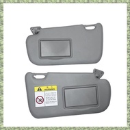 (K T) Car Front Sun Visor Panel Sunshade Makeup Mirror 96400BV90E 96401BV90E for Juke 2014-2018