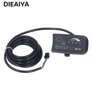 DIEAIYA S810 LED Panel, SM Plug 4 Wire Cable Electric Bike Display, Durable 36V/48V Voltage Display 