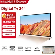 EXPOSE ทีวี 32 นิ้ว Smart TV 43 นิ้ว ราคาถูกๆ สมาร์ททีวี 1080P สมาร์ททีวี  LED Android TV โทรทัศน์ Wifi/Youtube/Nexflix รับประกัน 3 ป