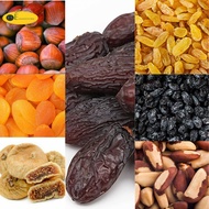 Ready Stock-(MIX NUTS, RAISINS, DRY FRUIT& DATES) 250G/500G/1K.