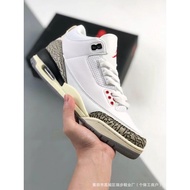 Yuantou Factory Wholesale AJ3 Casual Basketball Shoes Fujiwara Hiroshi White Cement All-Match Comfor
