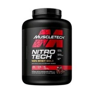 Muscle Tech 肌肉科技 金牌 分離濃縮乳清蛋白 高蛋白 5磅-巧克力口味＆香草口味