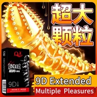 [DomShop520]  Kondom berduri Tahan Lama  Condom Hyaluronic Acid Kondom Latex