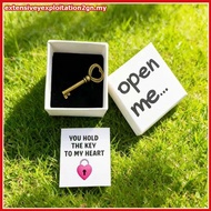 [NEW] 1 Set Romantic Anniversary Valentine's Day Surprise Gift Open Me Key Gift Box For Her Him You 
