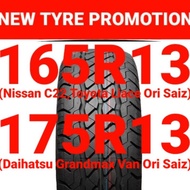 New Tyre Promotion Ready Stock 😎 165r13,175r13