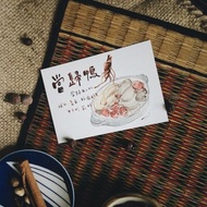 台灣傳統小吃插畫明信片-當歸鴨