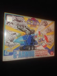 殘盒 Bandai 1989年 made in Japan  紅標模型 SD BB戰士 28 G-Armor Rx-78-2 G戰機 G Fighter
