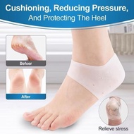 Cracked Heel Protector Silicone Heel Protector Foot Heel Pad Therapy Heel Pad Silicone